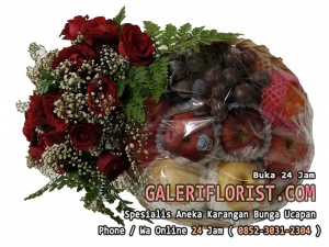 PARCEL BUAH & BUNGA MURAH SURABAYA GRATIS ONGKIR – Gleriflorist.com