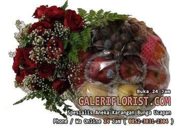 PARCEL BUAH & BUNGA MURAH SURABAYA GRATIS ONGKIR – Gleriflorist.com
