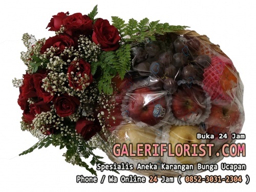 PARCEL BUAH & BUNGA MURAH SURABAYA GRATIS ONGKIR – Gleriflorist.com