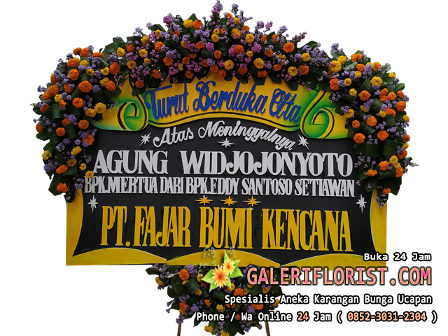 bunga papan surabaya