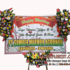 Bunga Papan Wedding Sidoarjo | Printing | PWSDA-04